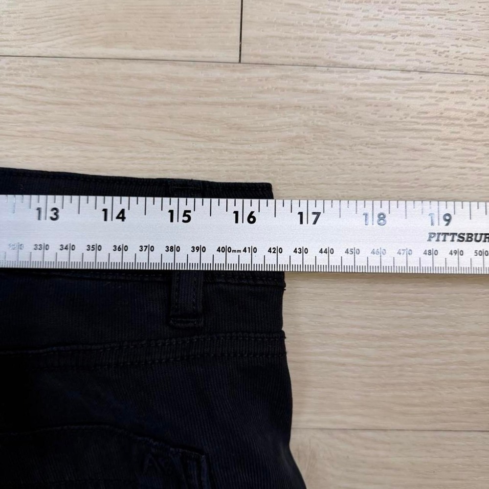 American Eagle Stovepipe Black Cargo Pants Womens Size 10 Short - Picture 6 of 6